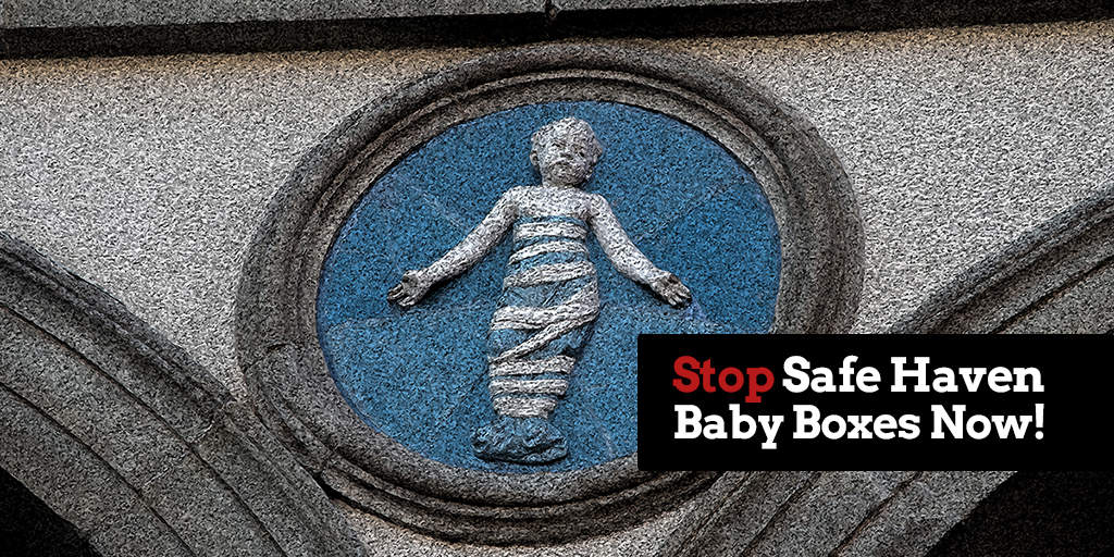 An adoptee-centered non-partisan website that serves as an educational source and tool to de-propagandize and deconstruct the Safe Haven Baby Box myth and movement